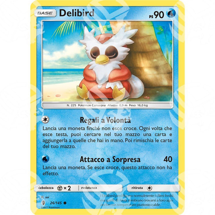 Guardiani Nascenti - Delibird - 26/145 - Warcard - Guardiani Nascenti - Delibird - 26/145 i prezzi più bassi sul mercato, solo da www.warcardshop.com! Carte singole, box, buste e mazzi.