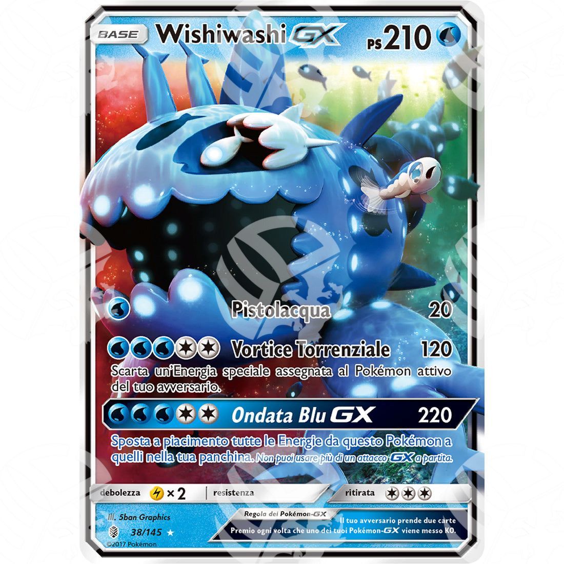 Guardiani Nascenti - Wishiwashi GX - Holo Rare 38/145 - Warcard - Guardiani Nascenti - Wishiwashi GX - Holo Rare 38/145 i prezzi più bassi sul mercato, solo da www.warcardshop.com! Carte singole, box, buste e mazzi.