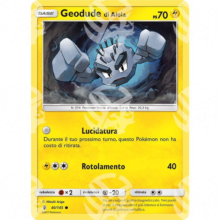 Guardiani Nascenti - Alolan Geodude - 40/145 - Warcard - Guardiani Nascenti - Alolan Geodude - 40/145 i prezzi più bassi sul mercato, solo da www.warcardshop.com! Carte singole, box, buste e mazzi.