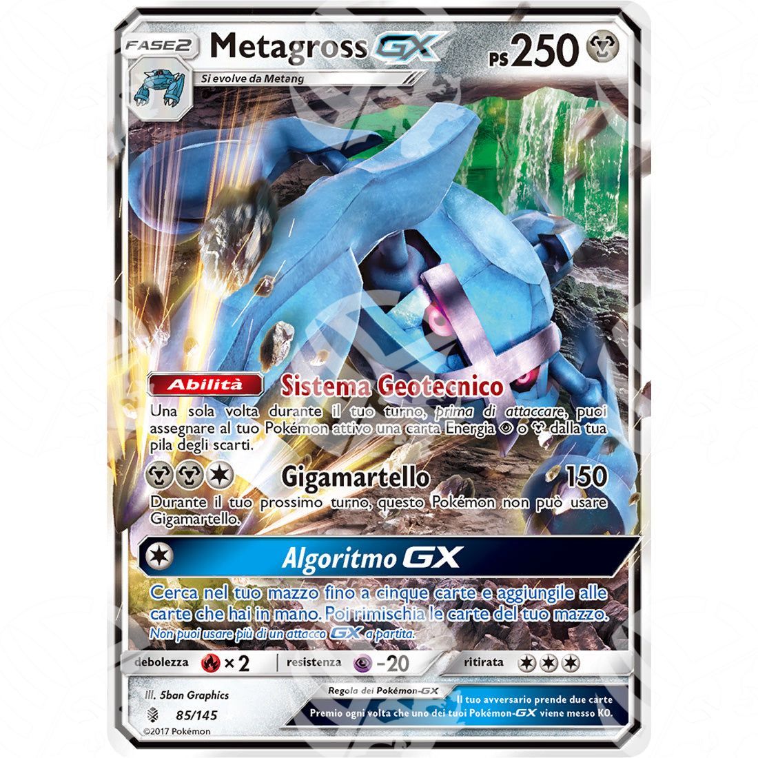 Guardiani Nascenti - Metagross GX - Holo Rare 85/145 - Warcard - Guardiani Nascenti - Metagross GX - Holo Rare 85/145 i prezzi più bassi sul mercato, solo da www.warcardshop.com! Carte singole, box, buste e mazzi.