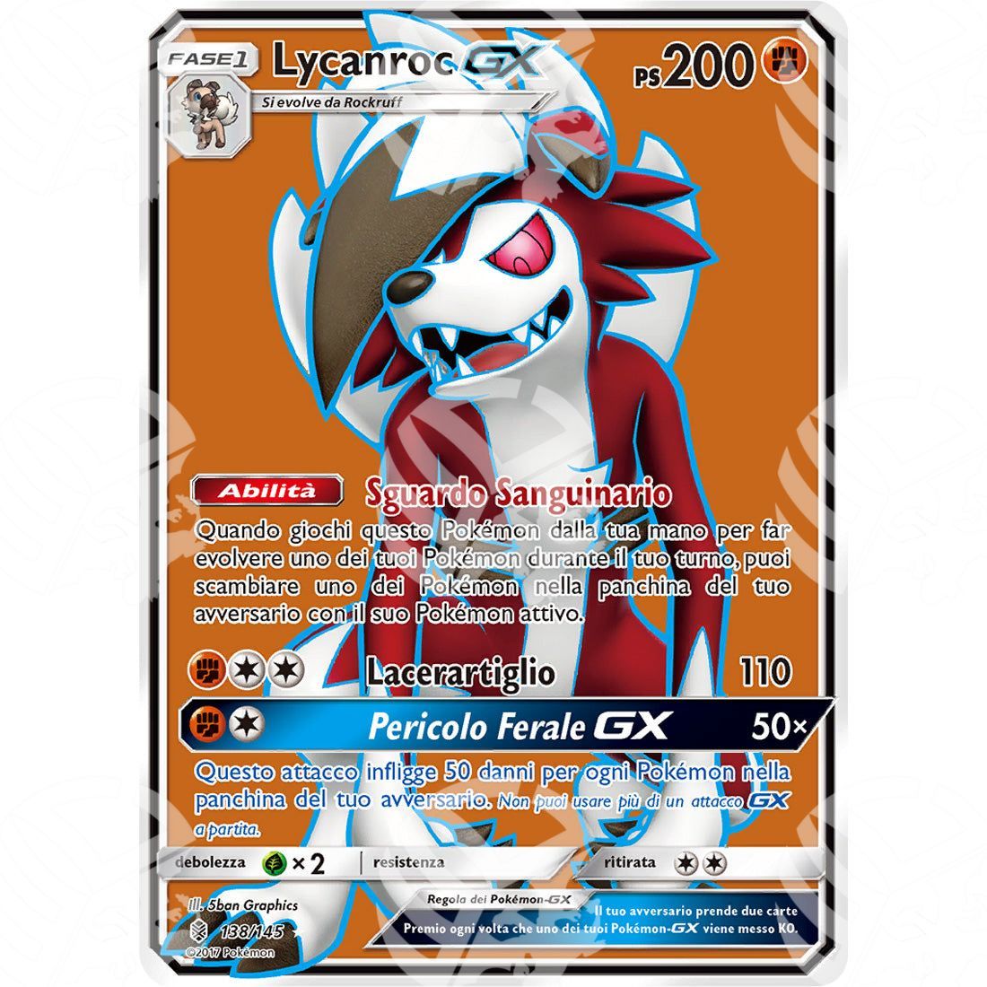 Guardiani Nascenti - Lycanroc GX - Ultra Rare 138/145 - Warcard - Guardiani Nascenti - Lycanroc GX - Ultra Rare 138/145 i prezzi più bassi sul mercato, solo da www.warcardshop.com! Carte singole, box, buste e mazzi.