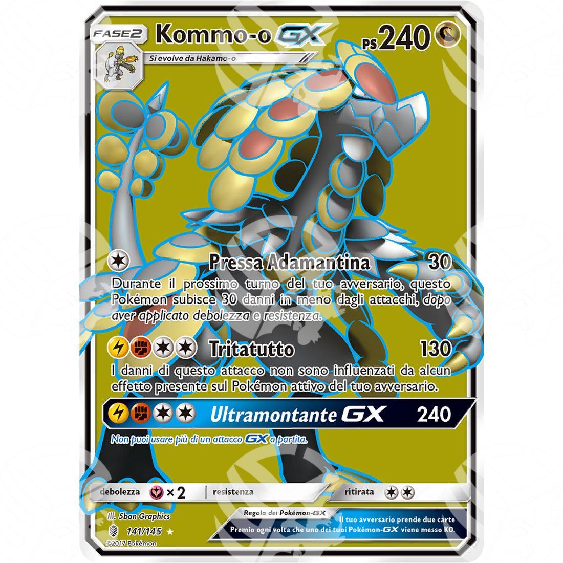 Guardiani Nascenti - Kommo-o GX - Ultra Rare 141/145 - Warcard - Guardiani Nascenti - Kommo-o GX - Ultra Rare 141/145 i prezzi più bassi sul mercato, solo da www.warcardshop.com! Carte singole, box, buste e mazzi.