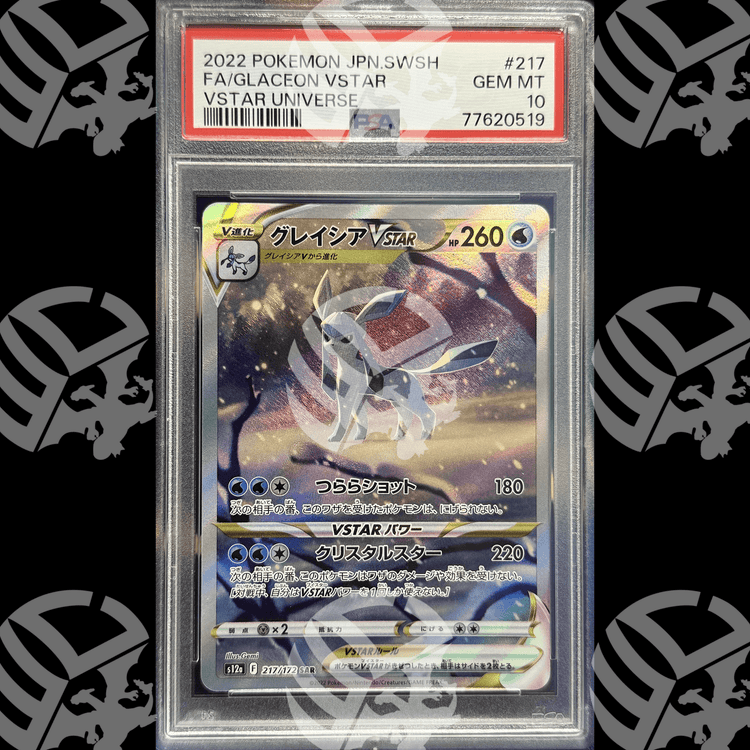 Glaceon VAstro - Vstar Universe - 217 - PSA 10 - Warcard - Gradate i prezzi più bassi sul mercato, solo da www.warcardshop.com! Carte singole, box, buste e mazzi.