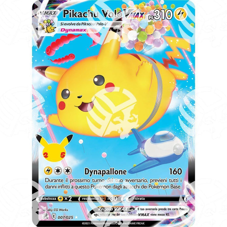 Gran Festa - Flying Pikachu Vmax - Ultra Rare 007/025 - Warcard - Gran Festa - Flying Pikachu Vmax - Ultra Rare 007/025 i prezzi più bassi sul mercato, solo da www.warcardshop.com! Carte singole, box, buste e mazzi.