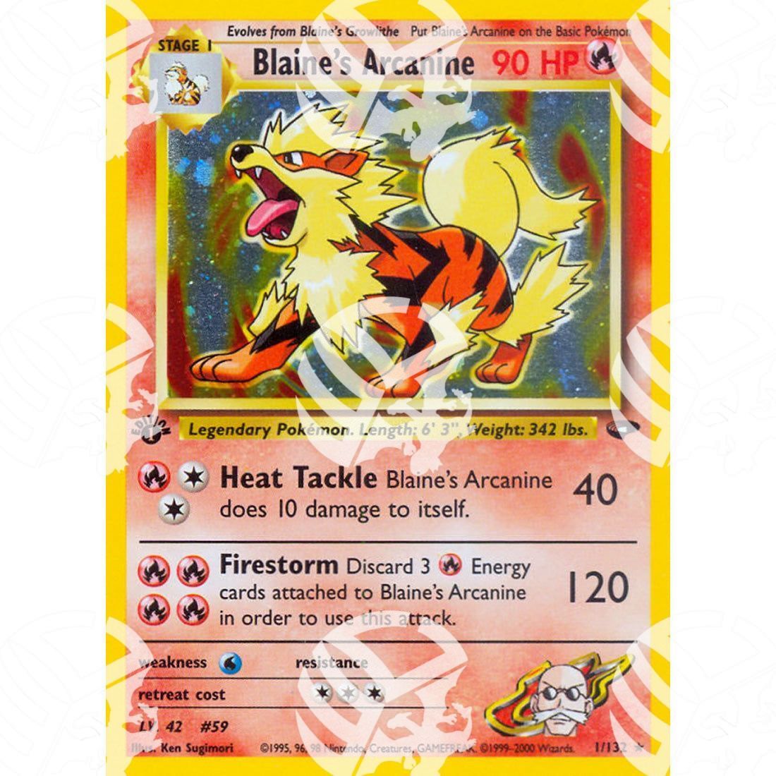 Gym Challenge - Blaine's Arcanine - Holo Rare 1/132 - Warcard - Gym Challenge - Blaine's Arcanine - Holo Rare 1/132 i prezzi più bassi sul mercato, solo da www.warcardshop.com! Carte singole, box, buste e mazzi.