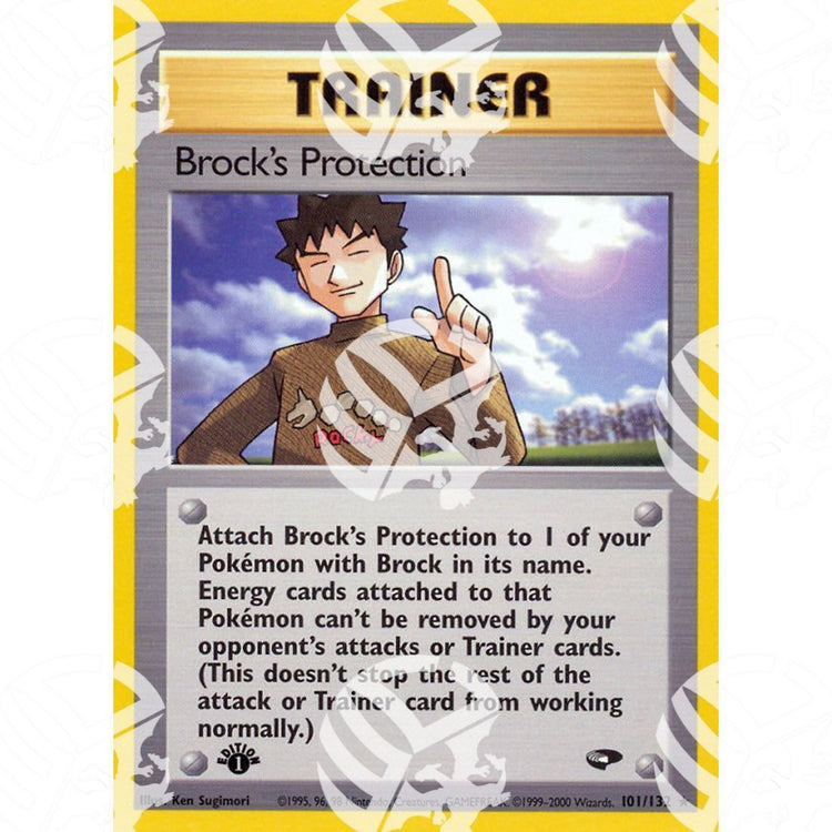 Gym Challenge - Brock's Protection - 101/132 - Warcard - Gym Challenge - Brock's Protection - 101/132 i prezzi più bassi sul mercato, solo da www.warcardshop.com! Carte singole, box, buste e mazzi.