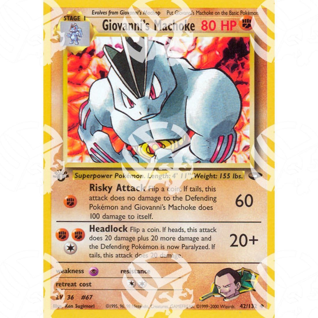 Gym Challenge - Giovanni's Machoke - 42/132 - Warcard - Gym Challenge - Giovanni's Machoke - 42/132 i prezzi più bassi sul mercato, solo da www.warcardshop.com! Carte singole, box, buste e mazzi.