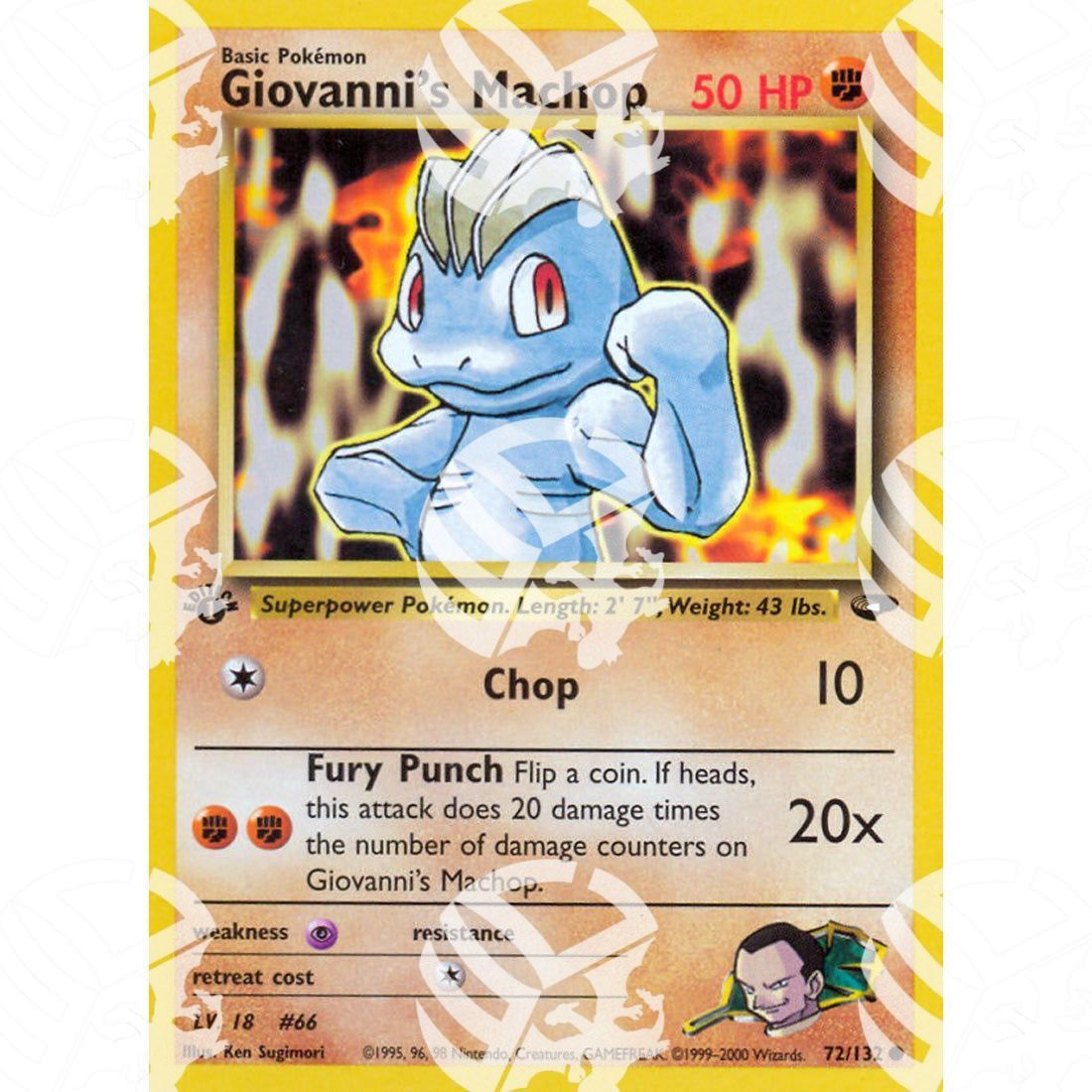 Gym Challenge - Giovanni's Machop - 72/132 - Warcard - Gym Challenge - Giovanni's Machop - 72/132 i prezzi più bassi sul mercato, solo da www.warcardshop.com! Carte singole, box, buste e mazzi.