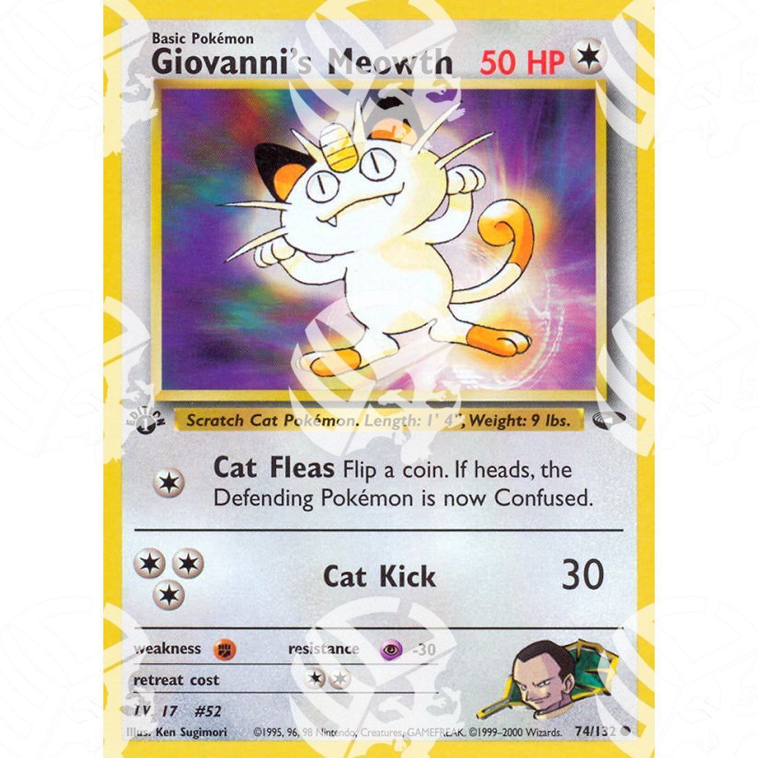 Gym Challenge - Giovanni's Meowth - 74/132 - Warcard - Gym Challenge - Giovanni's Meowth - 74/132 i prezzi più bassi sul mercato, solo da www.warcardshop.com! Carte singole, box, buste e mazzi.