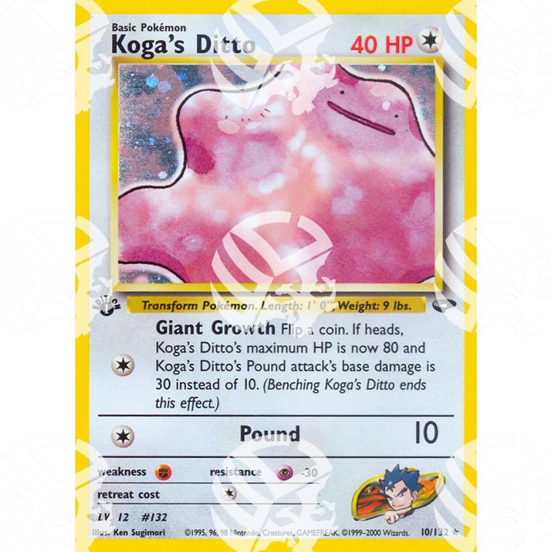 Gym Challenge - Koga's Ditto - Holo Rare 10/132 - Warcard - Gym Challenge - Koga's Ditto - Holo Rare 10/132 i prezzi più bassi sul mercato, solo da www.warcardshop.com! Carte singole, box, buste e mazzi.