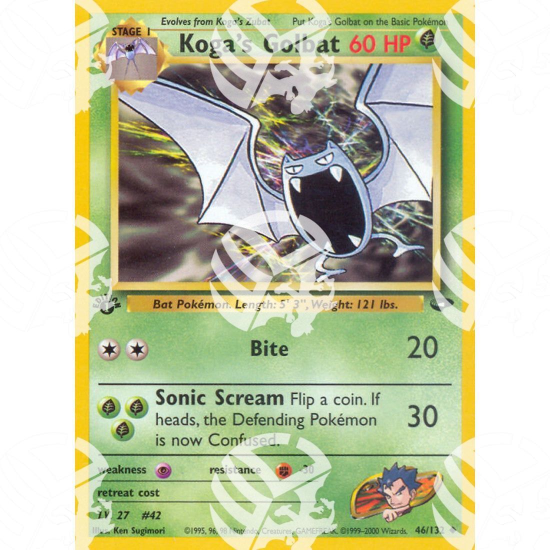 Gym Challenge - Koga's Golbat - 46/132 - Warcard - Gym Challenge - Koga's Golbat - 46/132 i prezzi più bassi sul mercato, solo da www.warcardshop.com! Carte singole, box, buste e mazzi.