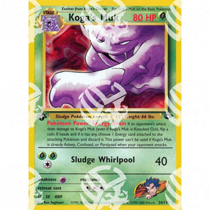 Gym Challenge - Koga's Muk - 26/132 - Warcard - Gym Challenge - Koga's Muk - 26/132 i prezzi più bassi sul mercato, solo da www.warcardshop.com! Carte singole, box, buste e mazzi.