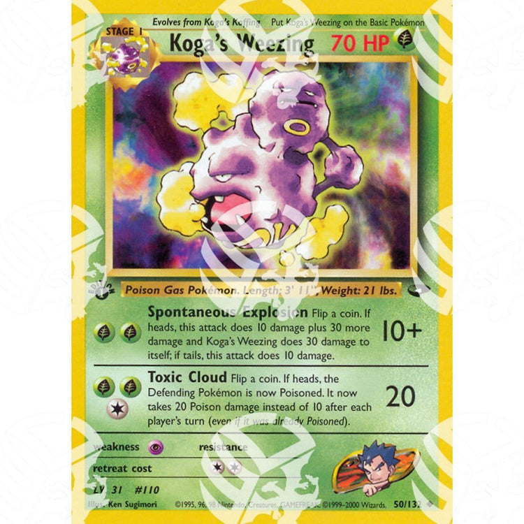 Gym Challenge - Koga's Weezing - 50/132 - Warcard - Gym Challenge - Koga's Weezing - 50/132 i prezzi più bassi sul mercato, solo da www.warcardshop.com! Carte singole, box, buste e mazzi.