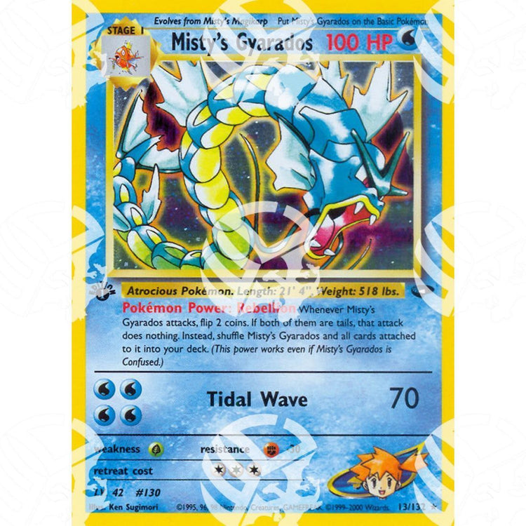 Gym Challenge - Misty's Gyarados - Holo Rare 13/132 - Warcard - Gym Challenge - Misty's Gyarados - Holo Rare 13/132 i prezzi più bassi sul mercato, solo da www.warcardshop.com! Carte singole, box, buste e mazzi.