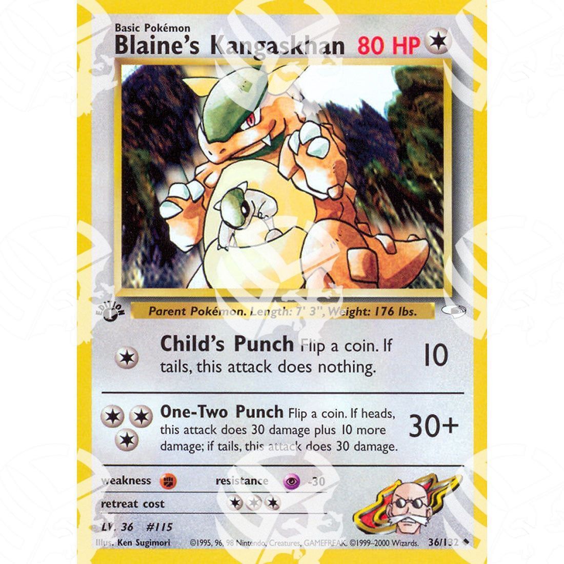 Gym Heroes - Blaine's Kangaskhan - 36/132 - Warcard - Gym Heroes - Blaine's Kangaskhan - 36/132 i prezzi più bassi sul mercato, solo da www.warcardshop.com! Carte singole, box, buste e mazzi.