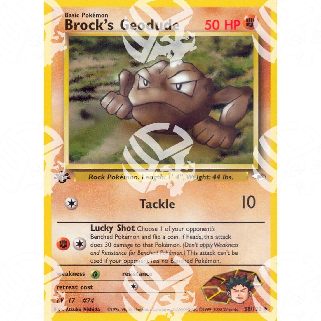 Gym Heroes - Brock's Geodude - 38/132 - Warcard - Gym Heroes - Brock's Geodude - 38/132 i prezzi più bassi sul mercato, solo da www.warcardshop.com! Carte singole, box, buste e mazzi.