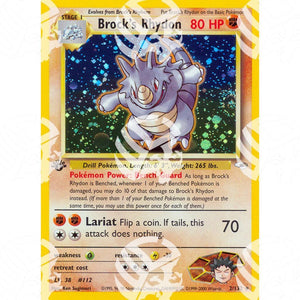 Gym Heroes - Brock's Rhydon - Holo Rare 2/132 - Warcard - Gym Heroes - Brock's Rhydon - Holo Rare 2/132 i prezzi più bassi sul mercato, solo da www.warcardshop.com! Carte singole, box, buste e mazzi.