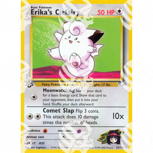 Gym Heroes - Erika's Clefairy - 25/132 - Warcard - Gym Heroes - Erika's Clefairy - 25/132 i prezzi più bassi sul mercato, solo da www.warcardshop.com! Carte singole, box, buste e mazzi.