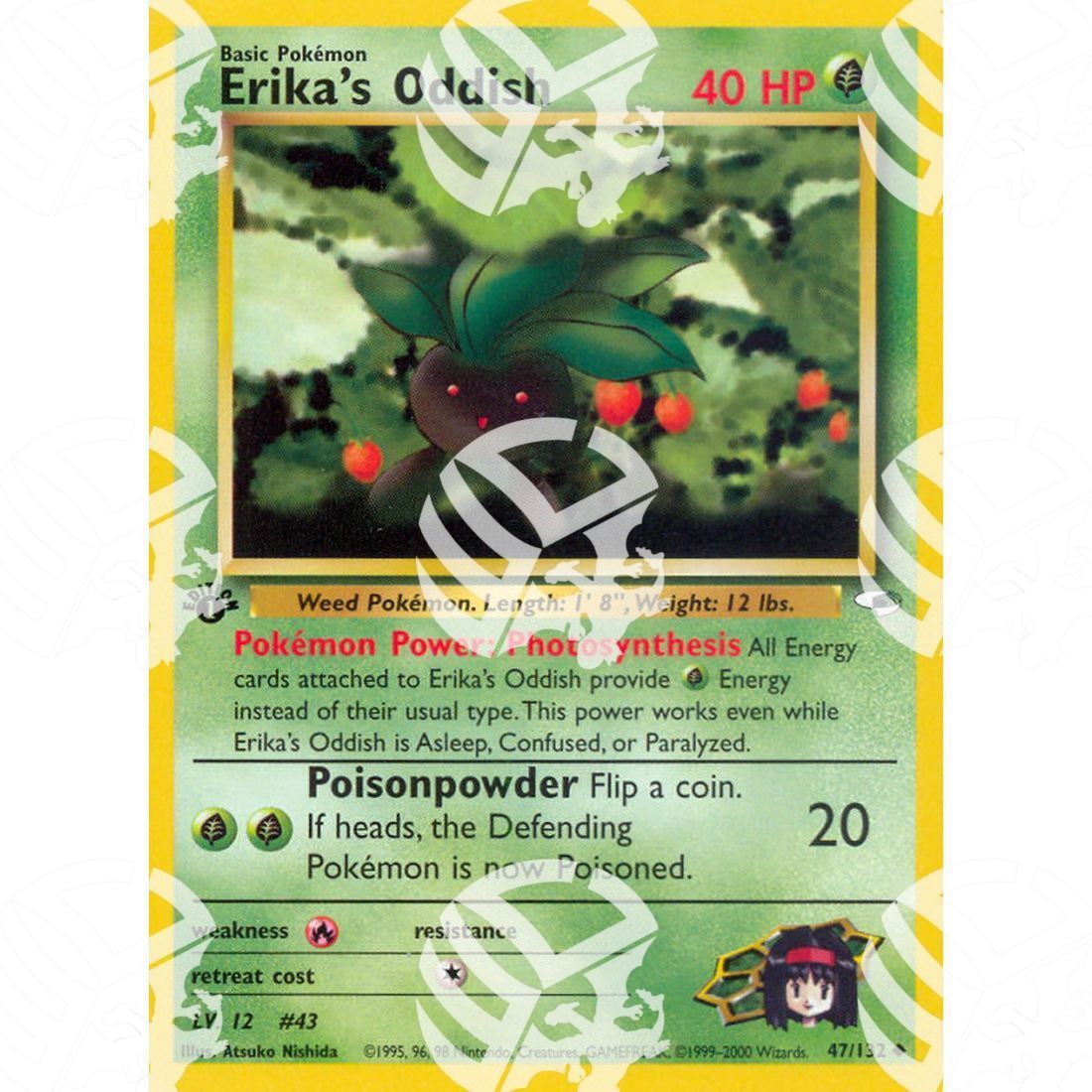 Gym Heroes - Erika's Oddish - 47/132 - Warcard - Gym Heroes - Erika's Oddish - 47/132 i prezzi più bassi sul mercato, solo da www.warcardshop.com! Carte singole, box, buste e mazzi.