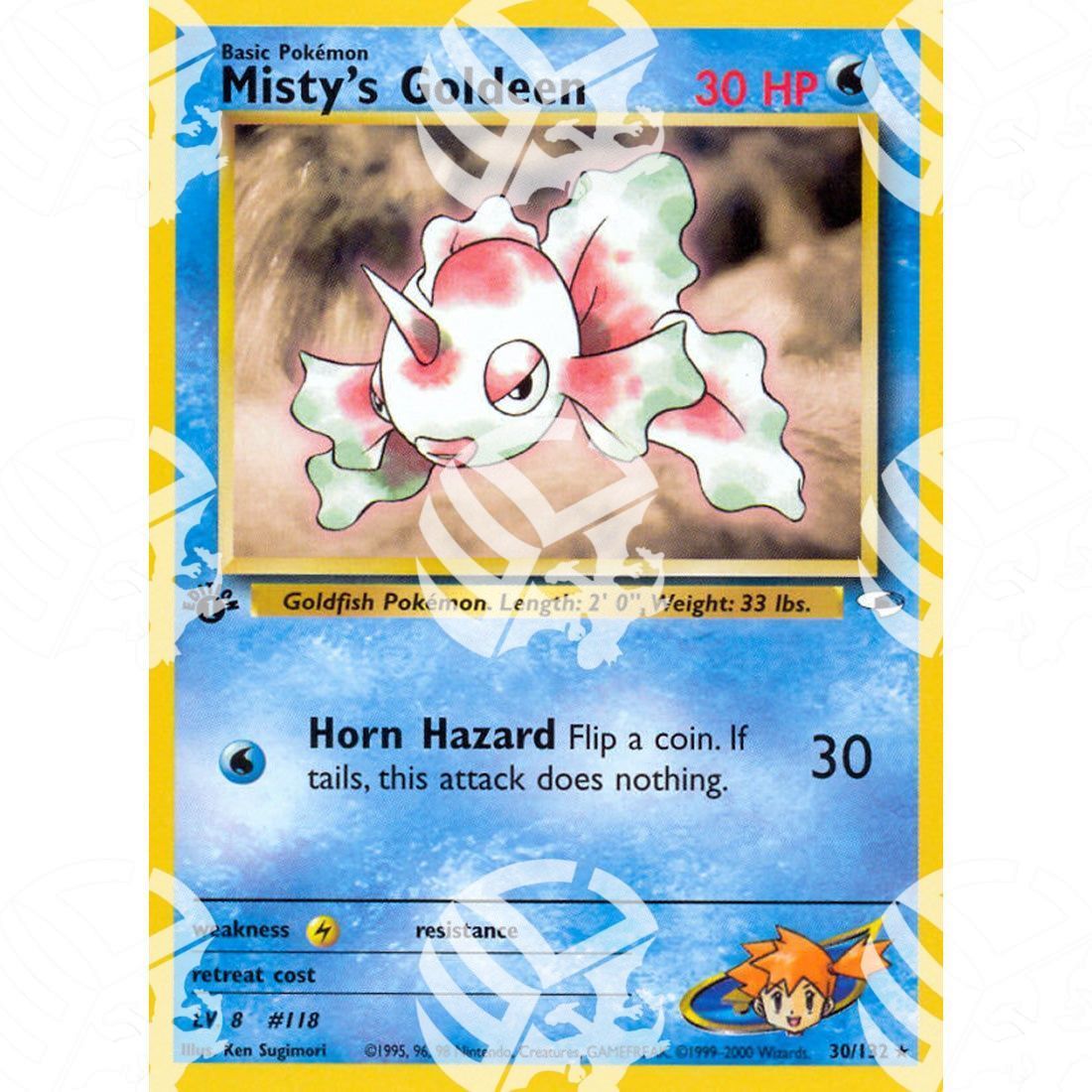 Gym Heroes - Misty's Goldeen - 30/132 - Warcard - Gym Heroes - Misty's Goldeen - 30/132 i prezzi più bassi sul mercato, solo da www.warcardshop.com! Carte singole, box, buste e mazzi.