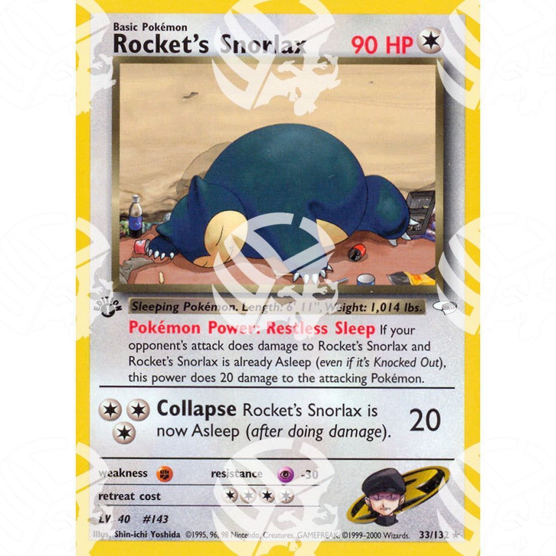 Gym Heroes - Rocket's Snorlax - 33/132 - Warcard - Gym Heroes - Rocket's Snorlax - 33/132 i prezzi più bassi sul mercato, solo da www.warcardshop.com! Carte singole, box, buste e mazzi.