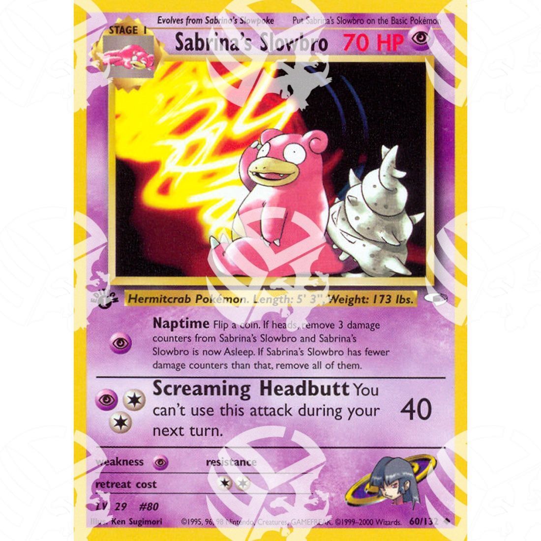 Gym Heroes - Sabrina's Slowbro - 60/132 - Warcard - Gym Heroes - Sabrina's Slowbro - 60/132 i prezzi più bassi sul mercato, solo da www.warcardshop.com! Carte singole, box, buste e mazzi.