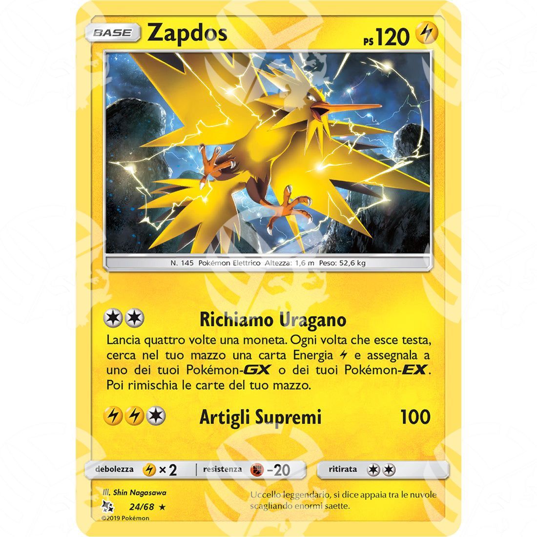 Destino Sfuggente - Zapdos - Holo Rare 24/68 - Warcard - Destino Sfuggente - Zapdos - Holo Rare 24/68 i prezzi più bassi sul mercato, solo da www.warcardshop.com! Carte singole, box, buste e mazzi.