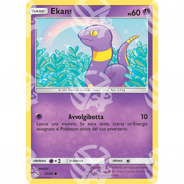 Destino Sfuggente - Ekans - 25/68 - Warcard - Destino Sfuggente - Ekans - 25/68 i prezzi più bassi sul mercato, solo da www.warcardshop.com! Carte singole, box, buste e mazzi.