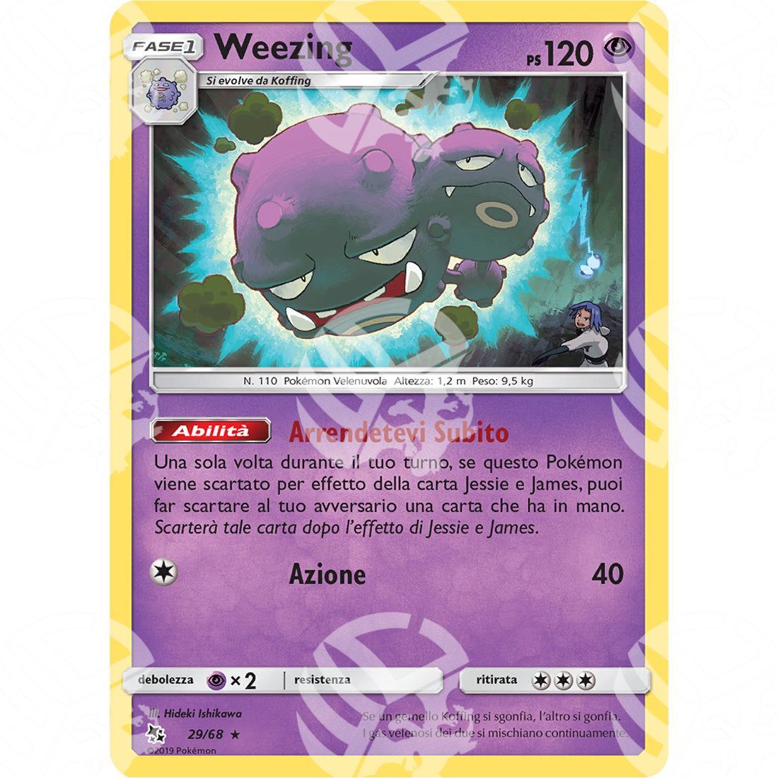 Destino Sfuggente - Weezing - 29/68 - Warcard - Destino Sfuggente - Weezing - 29/68 i prezzi più bassi sul mercato, solo da www.warcardshop.com! Carte singole, box, buste e mazzi.