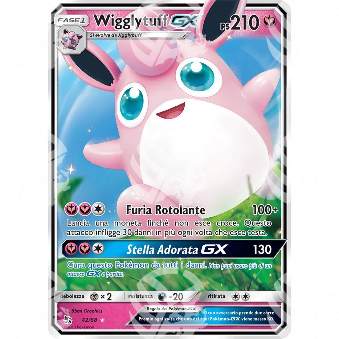 Destino Sfuggente - Wigglytuff GX - Secret Rare 42/68 - Warcard - Destino Sfuggente - Wigglytuff GX - Secret Rare 42/68 i prezzi più bassi sul mercato, solo da www.warcardshop.com! Carte singole, box, buste e mazzi.