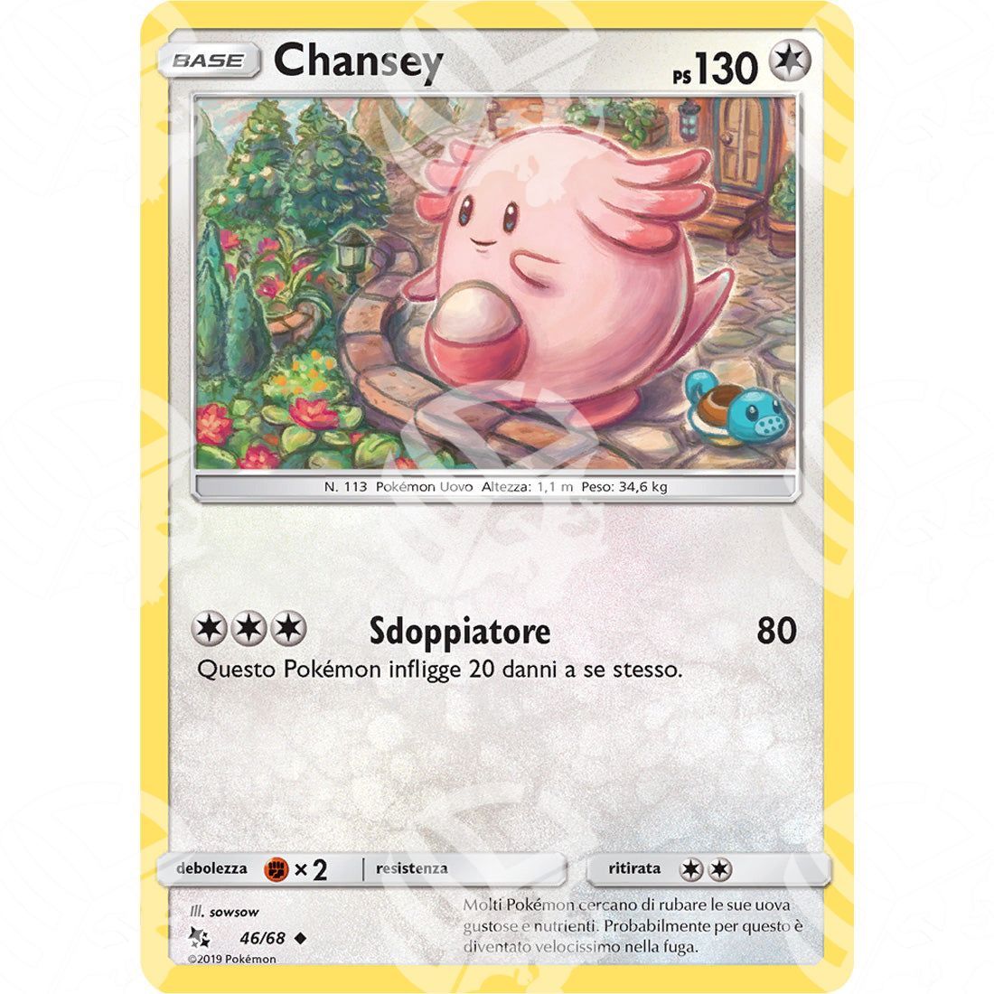 Destino Sfuggente - Chansey - 46/68 - Warcard - Destino Sfuggente - Chansey - 46/68 i prezzi più bassi sul mercato, solo da www.warcardshop.com! Carte singole, box, buste e mazzi.