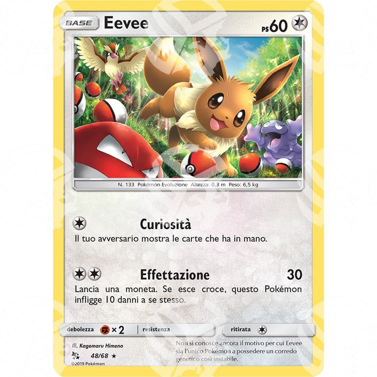 Destino Sfuggente - Eevee - Holo Rare 48/68 - Warcard - Destino Sfuggente - Eevee - Holo Rare 48/68 i prezzi più bassi sul mercato, solo da www.warcardshop.com! Carte singole, box, buste e mazzi.