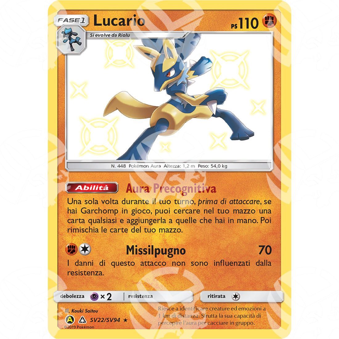 Destino Sfuggente - Lucario - SV22/SV94 - Warcard - Destino Sfuggente - Lucario - SV22/SV94 i prezzi più bassi sul mercato, solo da www.warcardshop.com! Carte singole, box, buste e mazzi.