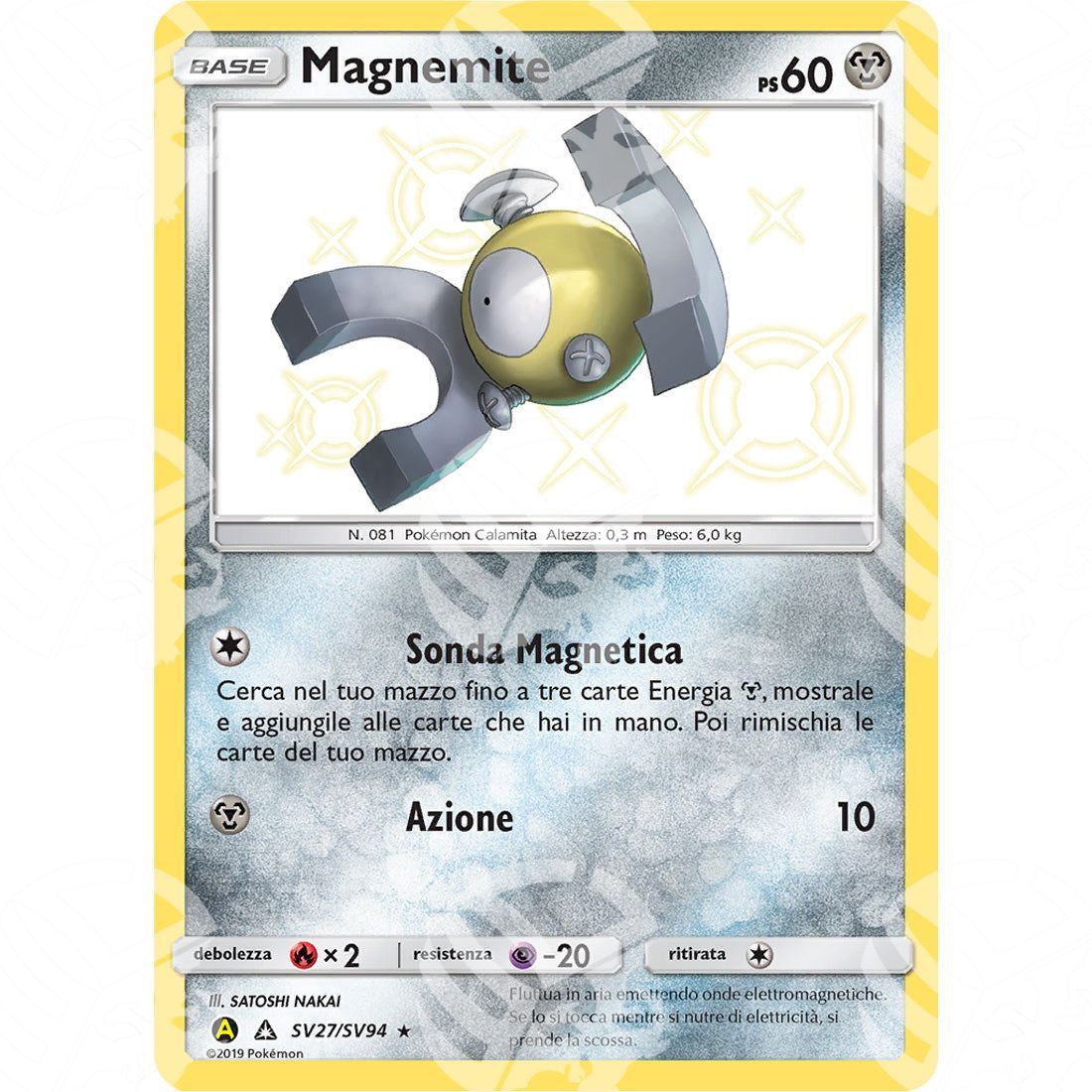 Destino Sfuggente - Magnemite - SV27/SV94 - Warcard - Destino Sfuggente - Magnemite - SV27/SV94 i prezzi più bassi sul mercato, solo da www.warcardshop.com! Carte singole, box, buste e mazzi.