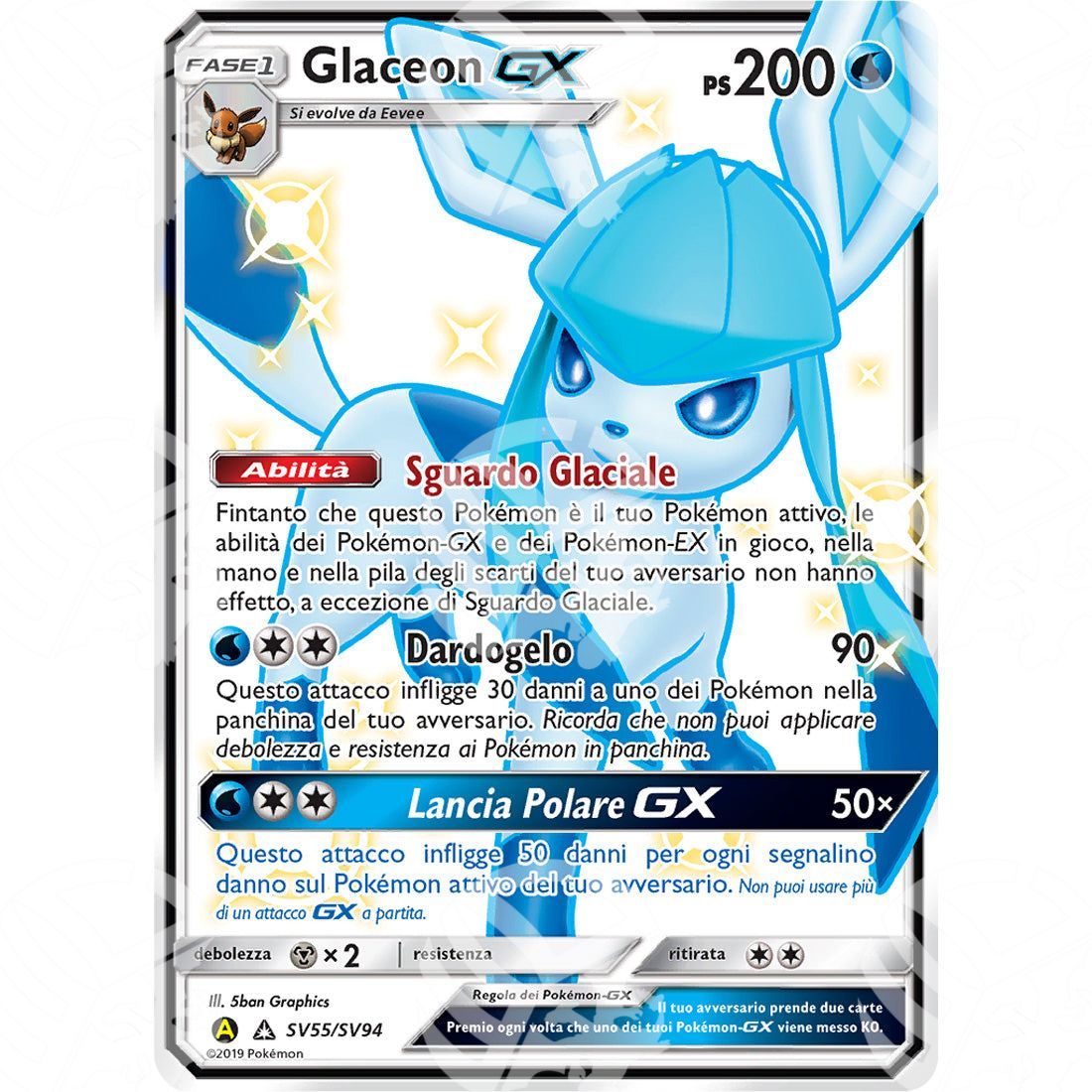 Destino Sfuggente - Glaceon GX - SV55/SV94 - Warcard - Destino Sfuggente - Glaceon GX - SV55/SV94 i prezzi più bassi sul mercato, solo da www.warcardshop.com! Carte singole, box, buste e mazzi.