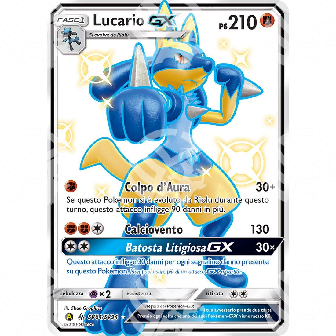 Destino Sfuggente - Lucario GX - SV64/SV94 - Warcard - Destino Sfuggente - Lucario GX - SV64/SV94 i prezzi più bassi sul mercato, solo da www.warcardshop.com! Carte singole, box, buste e mazzi.