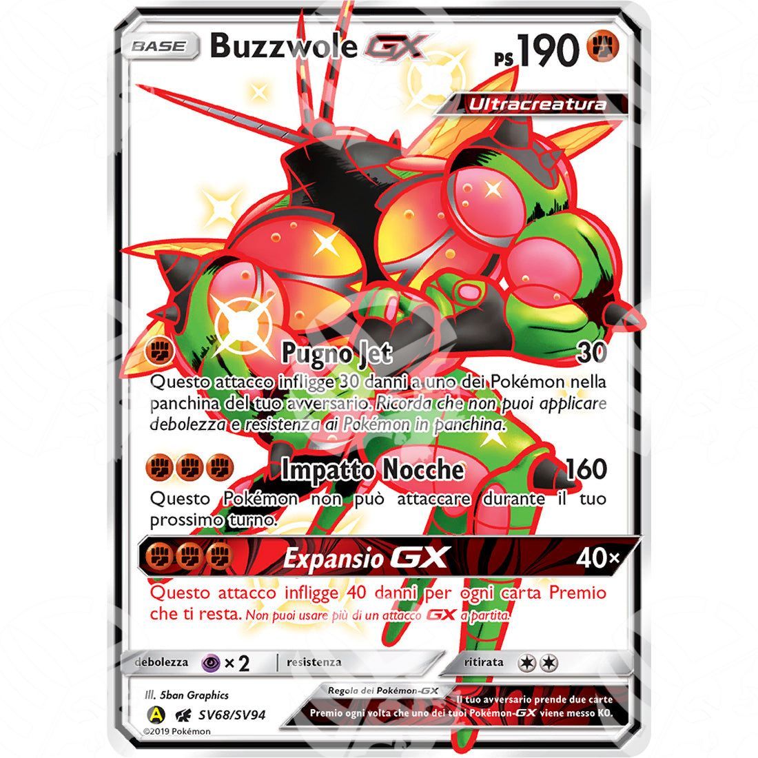 Destino Sfuggente - Buzzwole GX - SV68/SV94 - Warcard - Destino Sfuggente - Buzzwole GX - SV68/SV94 i prezzi più bassi sul mercato, solo da www.warcardshop.com! Carte singole, box, buste e mazzi.