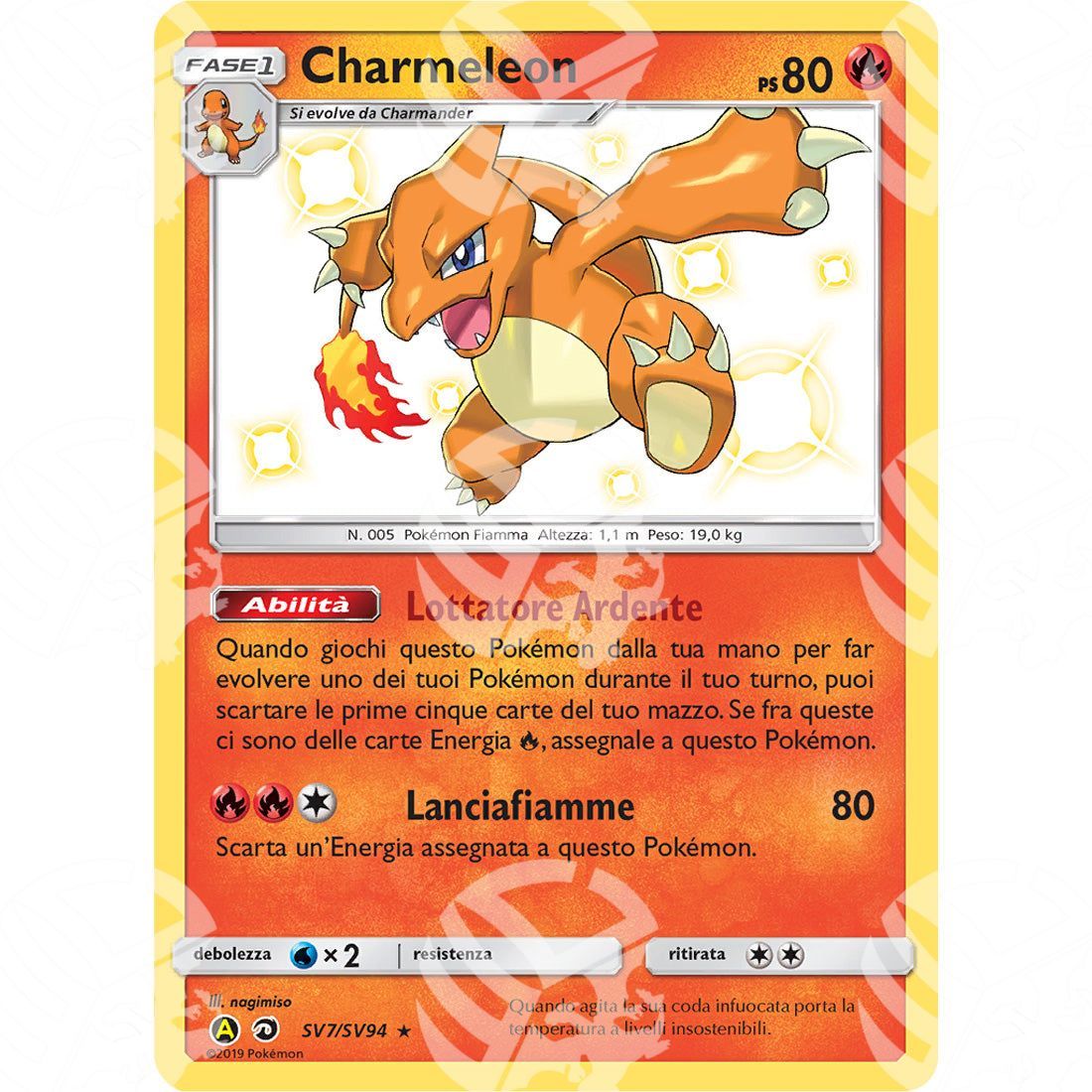 Destino Sfuggente - Charmeleon - SV7/SV94 - Warcard - Destino Sfuggente - Charmeleon - SV7/SV94 i prezzi più bassi sul mercato, solo da www.warcardshop.com! Carte singole, box, buste e mazzi.