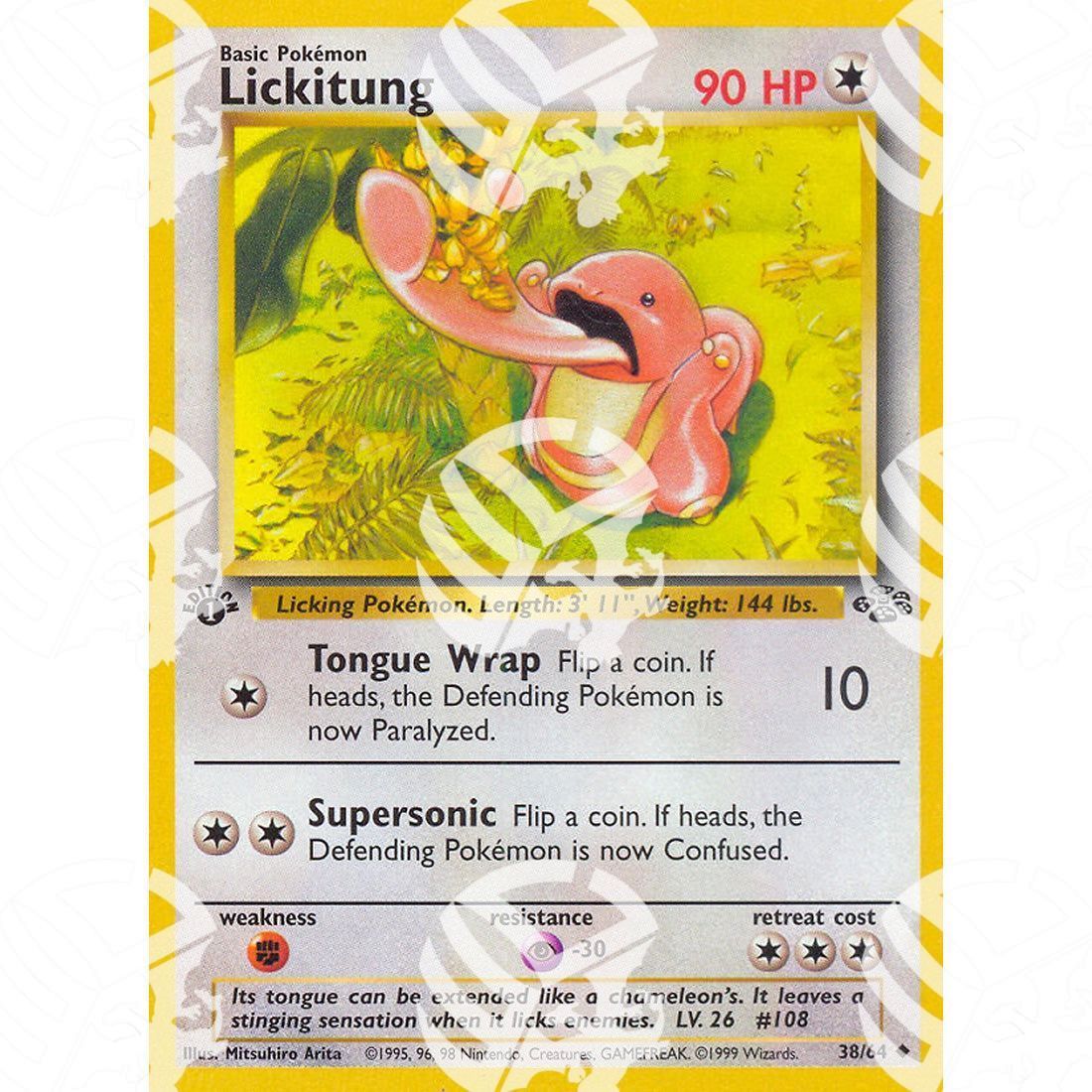 Jungle - Lickitung - 38/64 - Warcard - Jungle - Lickitung - 38/64 i prezzi più bassi sul mercato, solo da www.warcardshop.com! Carte singole, box, buste e mazzi.