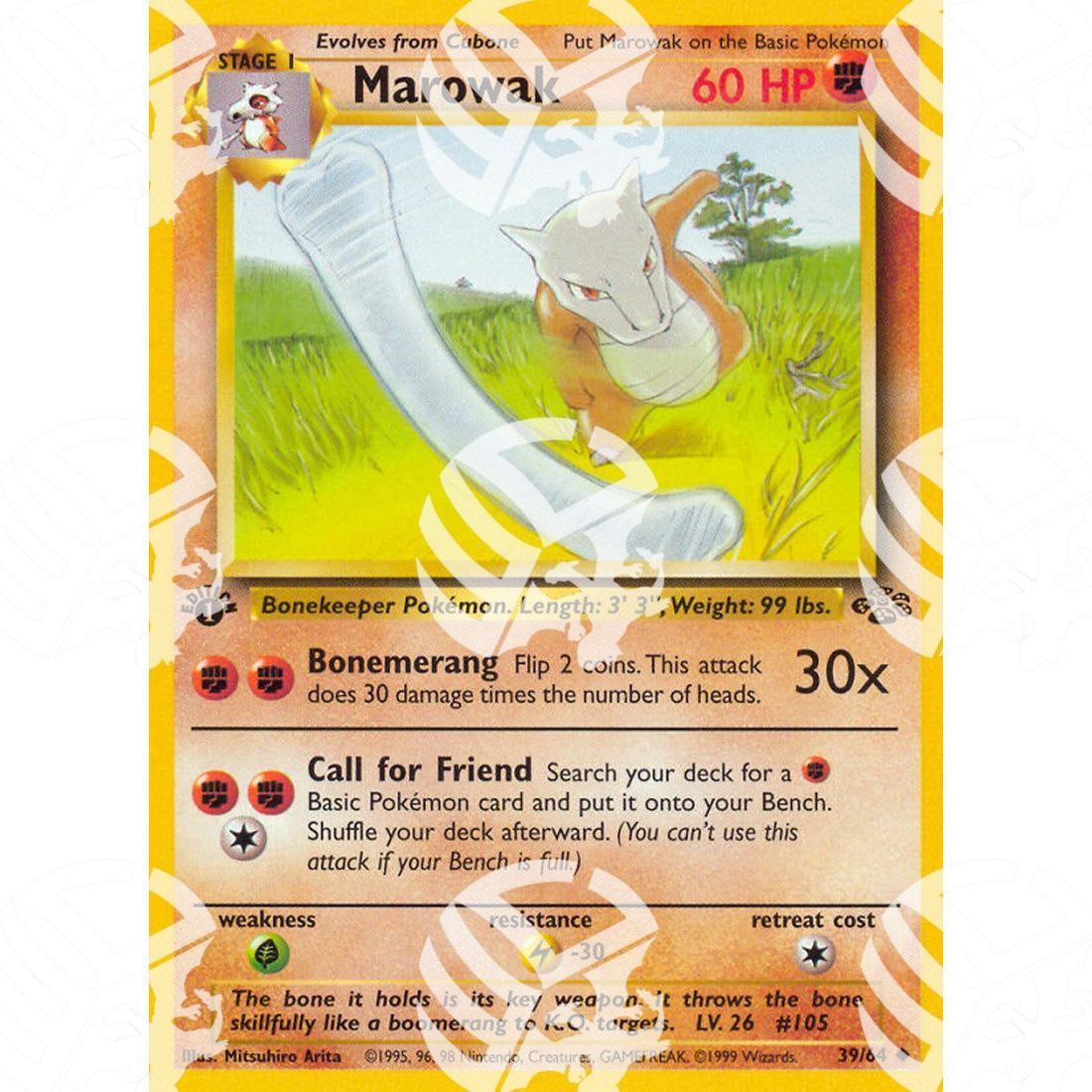 Jungle - Marowak - 39/64 - Warcard - Jungle - Marowak - 39/64 i prezzi più bassi sul mercato, solo da www.warcardshop.com! Carte singole, box, buste e mazzi.