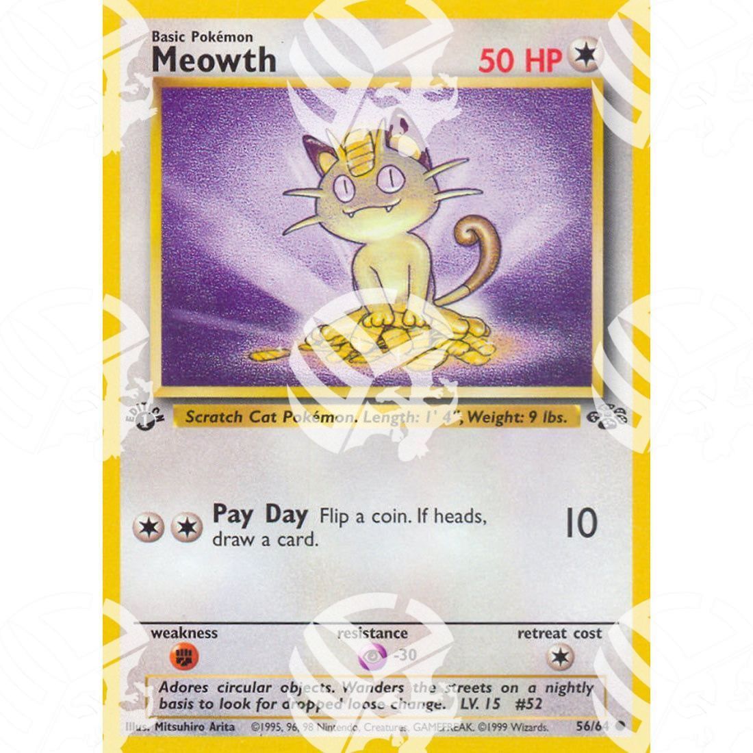 Jungle - Meowth - 56/64 - Warcard - Jungle - Meowth - 56/64 i prezzi più bassi sul mercato, solo da www.warcardshop.com! Carte singole, box, buste e mazzi.