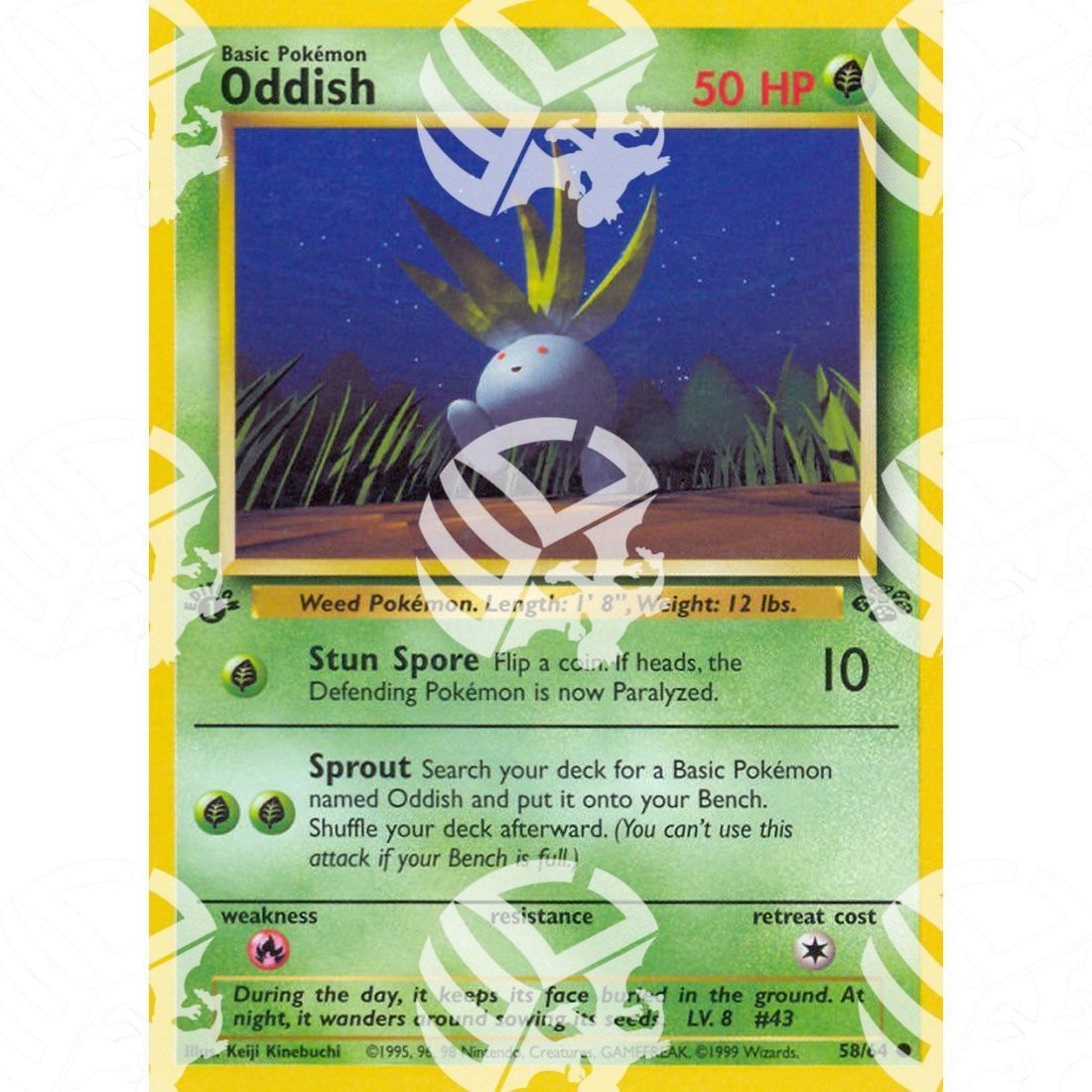 Jungle - Oddish - 58/64 - Warcard - Jungle - Oddish - 58/64 i prezzi più bassi sul mercato, solo da www.warcardshop.com! Carte singole, box, buste e mazzi.