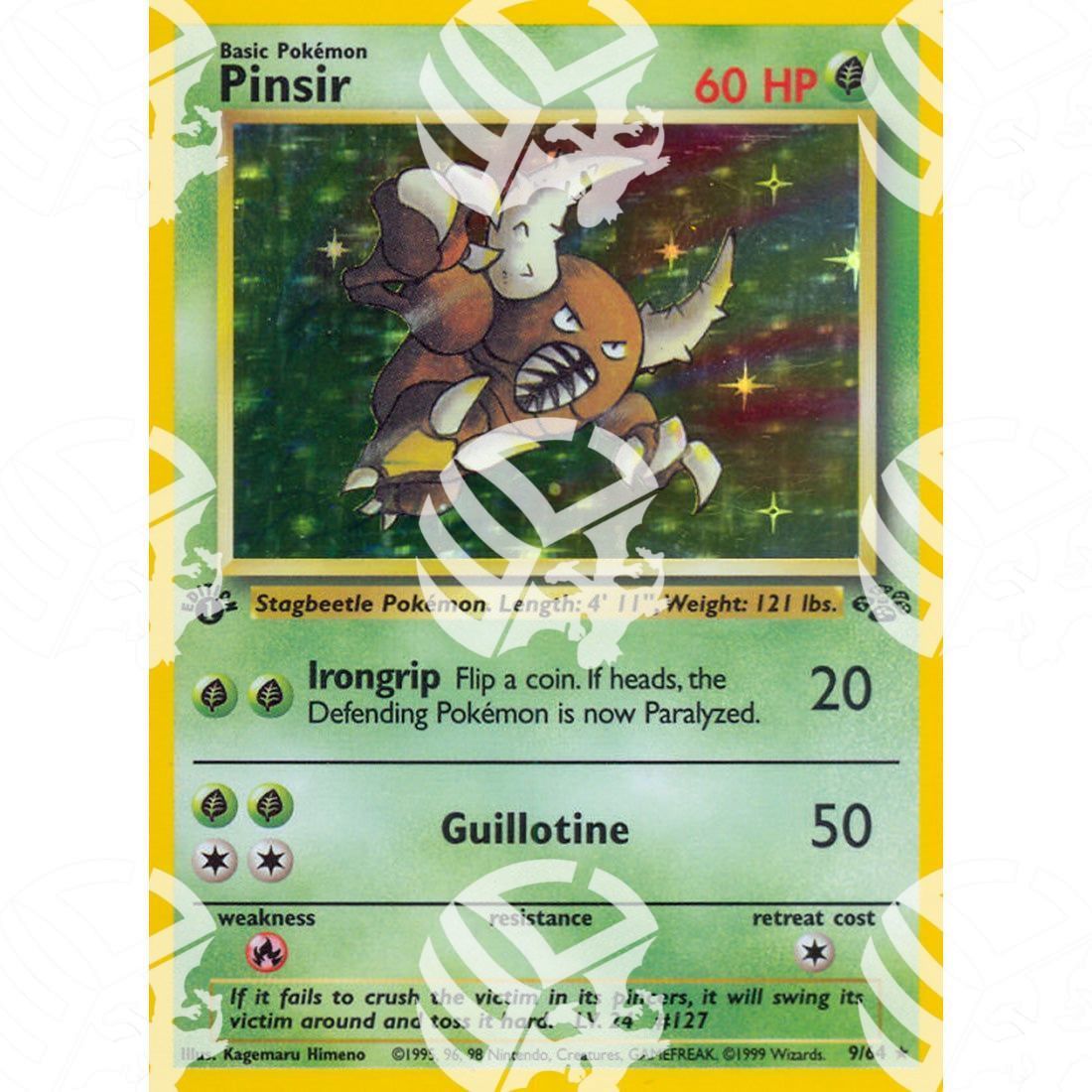 Jungle - Pinsir - Holo Rare 9/64 - Warcard - Jungle - Pinsir - Holo Rare 9/64 i prezzi più bassi sul mercato, solo da www.warcardshop.com! Carte singole, box, buste e mazzi.