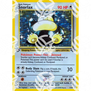 Jungle - Snorlax - Holo Rare 11/64 - Warcard - Jungle - Snorlax - Holo Rare 11/64 i prezzi più bassi sul mercato, solo da www.warcardshop.com! Carte singole, box, buste e mazzi.