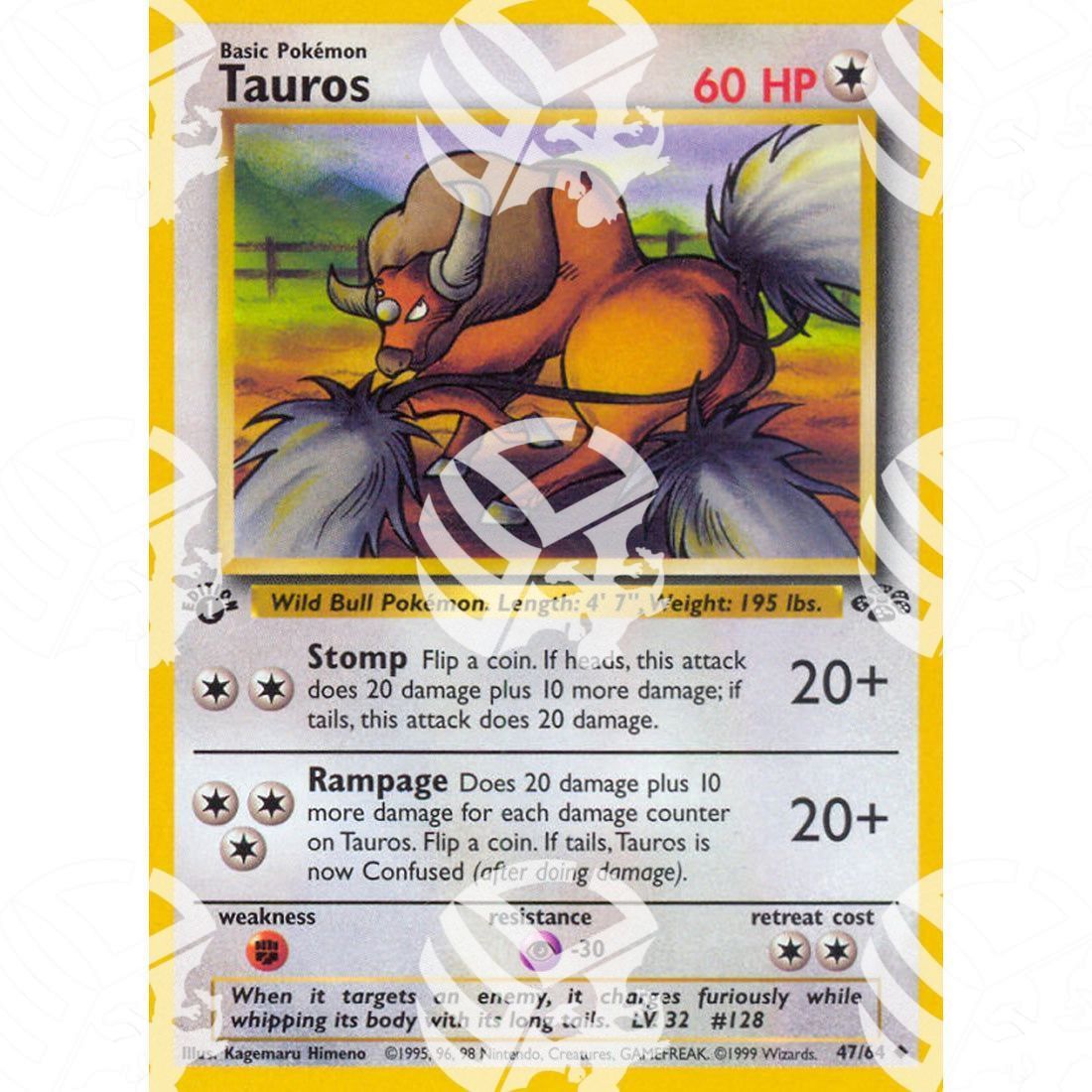 Jungle - Tauros - 47/64 - Warcard - Jungle - Tauros - 47/64 i prezzi più bassi sul mercato, solo da www.warcardshop.com! Carte singole, box, buste e mazzi.