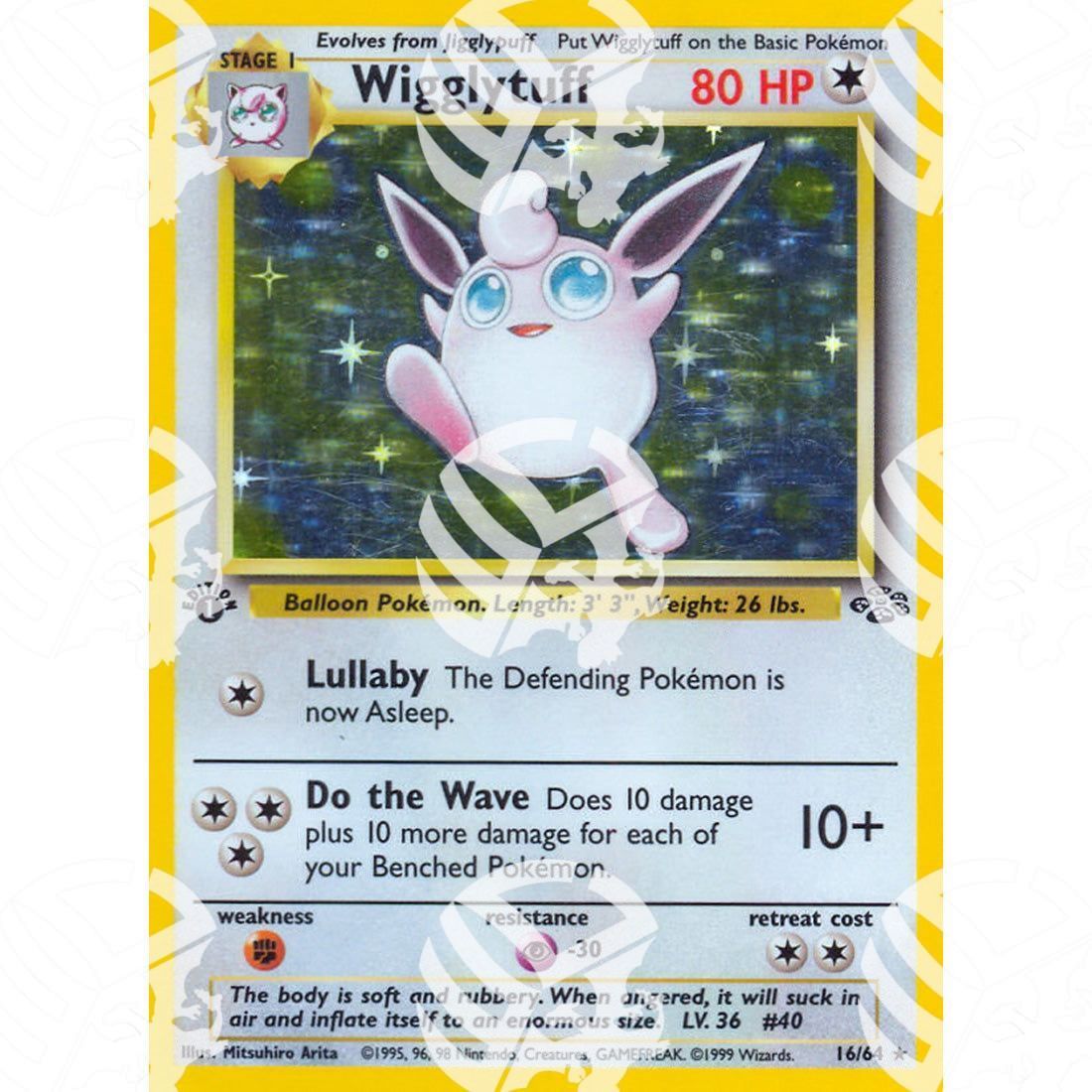 Jungle - Wigglytuff - Holo Rare 16/64 - Warcard - Jungle - Wigglytuff - Holo Rare 16/64 i prezzi più bassi sul mercato, solo da www.warcardshop.com! Carte singole, box, buste e mazzi.