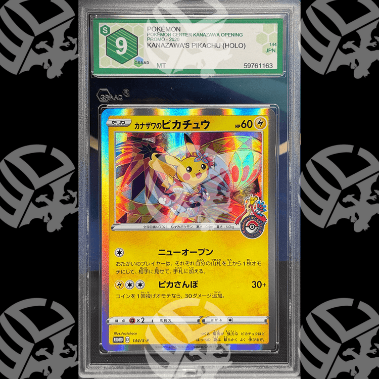 Kanazawa's Pikachu - 144 - GRAAD 9 - Warcard - Gradate i prezzi più bassi sul mercato, solo da www.warcardshop.com! Carte singole, box, buste e mazzi.