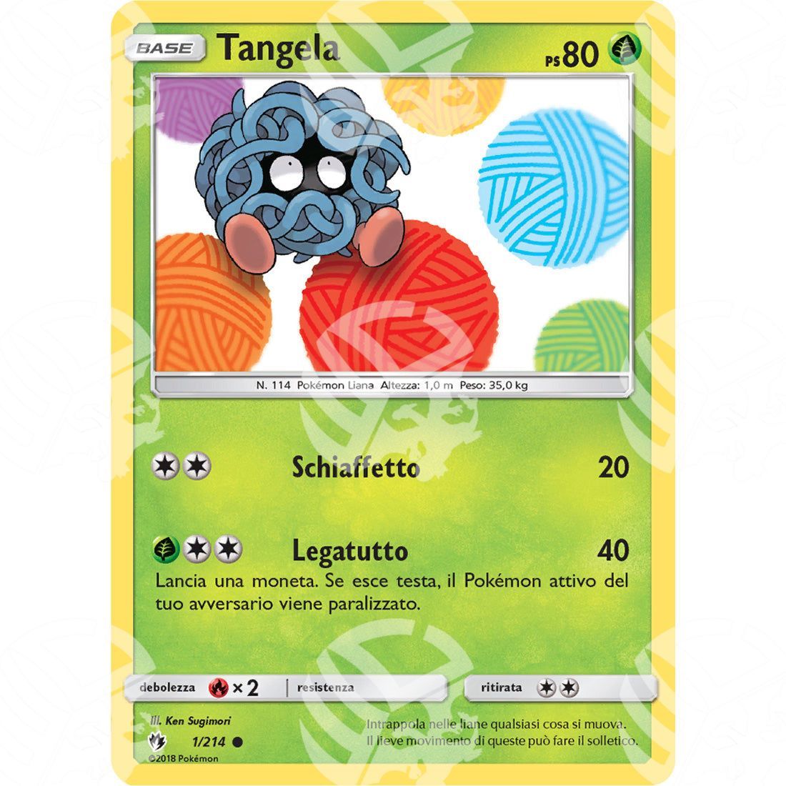 Tuoni Perduti - Tangela - 1/214 - Warcard - Tuoni Perduti - Tangela - 1/214 i prezzi più bassi sul mercato, solo da www.warcardshop.com! Carte singole, box, buste e mazzi.