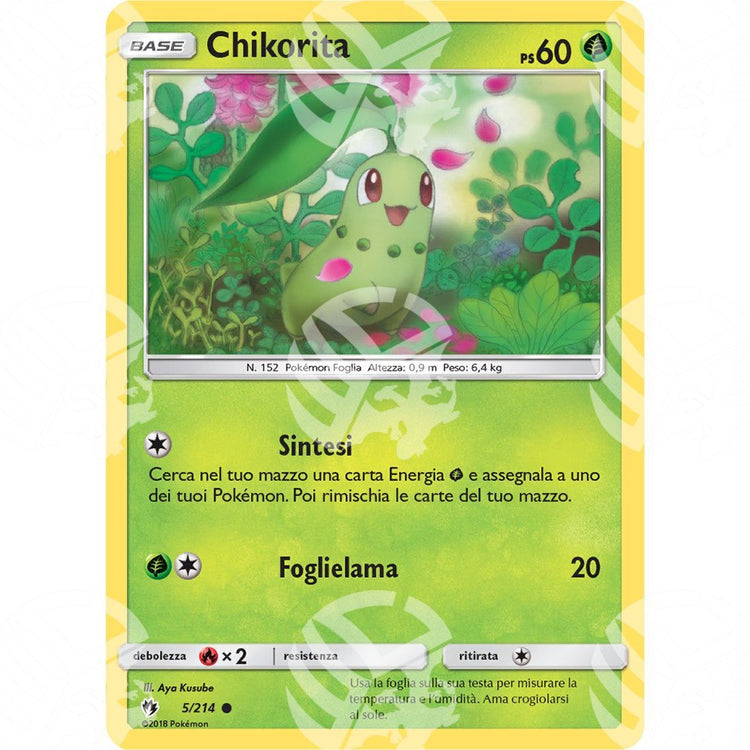 Tuoni Perduti - Chikorita - 5/214 - Warcard - Tuoni Perduti - Chikorita - 5/214 i prezzi più bassi sul mercato, solo da www.warcardshop.com! Carte singole, box, buste e mazzi.