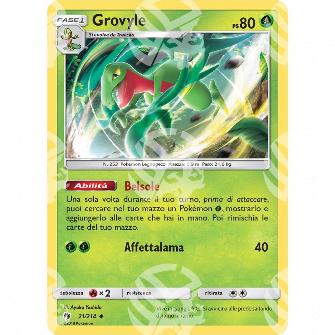 Tuoni Perduti - Grovyle - 21/214 - Warcard - Tuoni Perduti - Grovyle - 21/214 i prezzi più bassi sul mercato, solo da www.warcardshop.com! Carte singole, box, buste e mazzi.